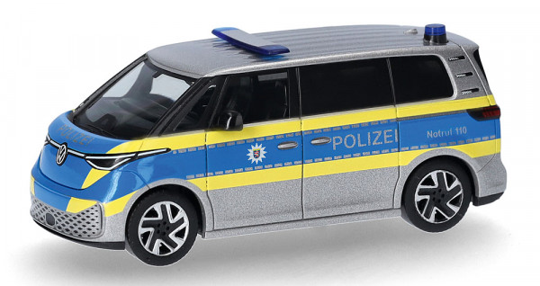 Herpa 099318 - VW ID. Buzz People "Polizei Hessen"