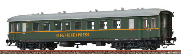 Brawa 46205 - DB Reisezugwagen C4üpwe "DER Ferienexpress" Ep.3, AC + LED Innenbeleuchtung