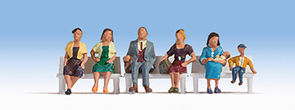 Noch 15533 - Sitzende 6 Personen (ohne Bänke)