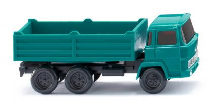 Wiking 094510 - Magirus Pritschenkipper wasserblau