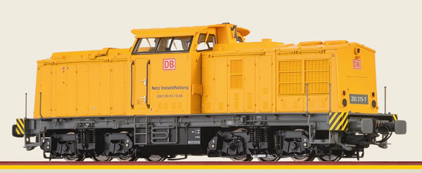 Brawa 41711 - DB AG Diesellok BR 203 gelb Ep.6, "Netz Instandhaltung", AC-digital + Sound