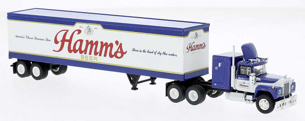 Brekina 85811 - Mack RS 700 Ko-SZ Hamm´s Beer
