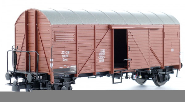 Exacttrain 23780 - JZ gedeckter Güterwagen Bremen mit Bremserbühne Ep.3