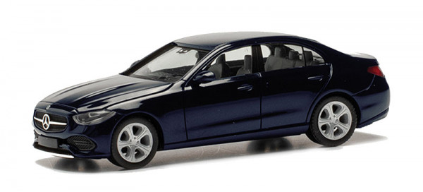 Herpa 421003-003 - MB C-Klasse Limous. dunkelbla