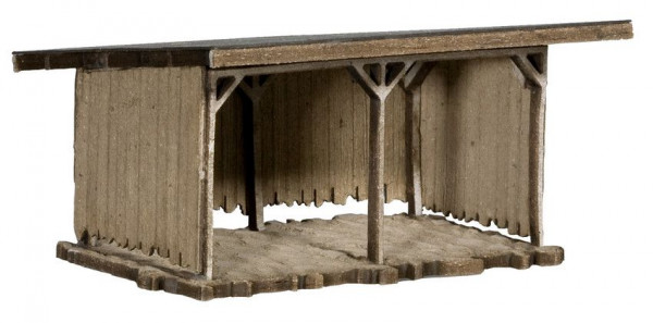 Noch 14479 - Viehunterstand, Laser-Cut minis Bausatz
