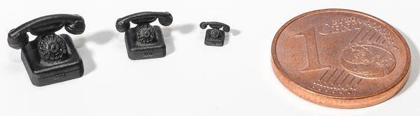 Weinert 2951 - Telefon W48 mit aufgelegtem Hörer