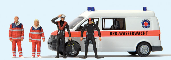 Preiser 33261 - VW T 5 BRK Wasserwacht, Ortsverband "Neustadt"