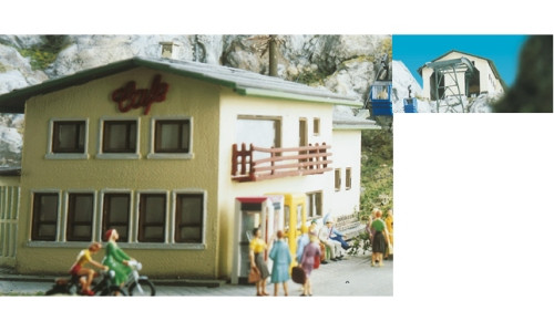 Brawa 6290 - Kanzelwandbahn Gebäudesatz für Berg- und Talstation