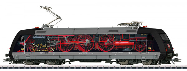 Märklin 39479 - DB AG Ellok BR 101 Werbelok "100 Jahre BR 01" Ep. 6, mfx+ Decoder + Sound