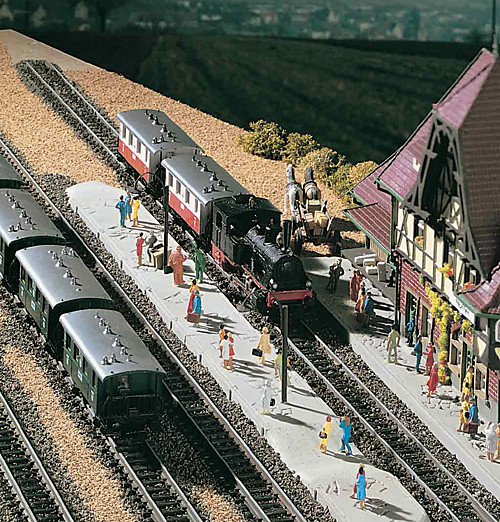 Vollmer 47528 - Bahnsteig Neuffen 340x25x50 mm