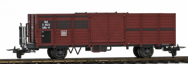Bemo 2251119 - RhB Hochbordwagen E 6629 ohne Blechtafel