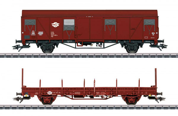 Märklin 47327 - MAV Set 2-teilig Güterwagen Ep.4