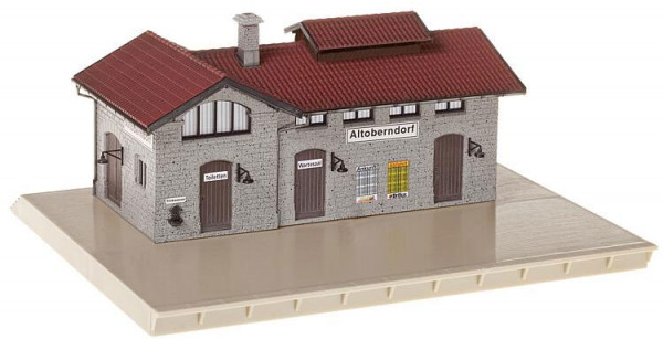 Faller 110088 - Haltepunkt Altoberndorf 188 x 155 x 87 mm H0 patiniert