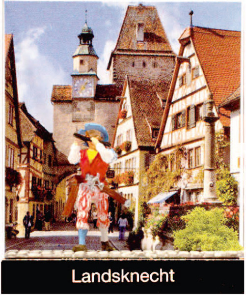 Preiser 99507 - Landsknecht mit Querflöte