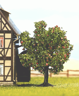 Noch 21560 - Apfelbaum mit Früchten 7,5 cm hoch