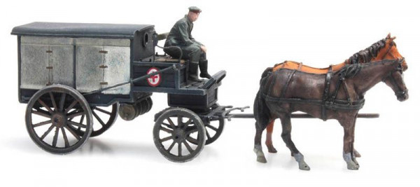 Artitec 387.386 - WWI Krankenwagen Fertigmodell aus Resin, lackiert