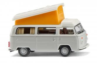 Wiking 031808 - VW T2b Campingbus lichtgrau 1972-1979