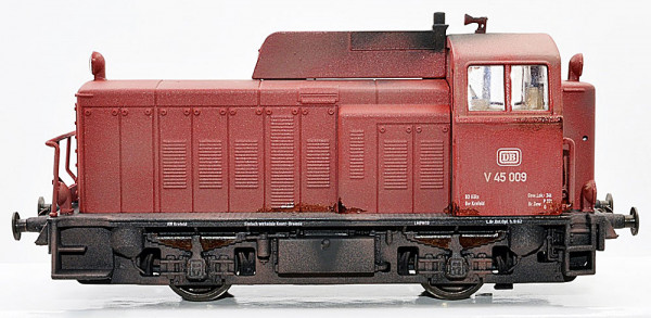 NPE NL22944 - DB Diesellok V 45 009 Ep.3-5, "Museumslok" BW Krefeld, ohne funktion, abgestellte Schr