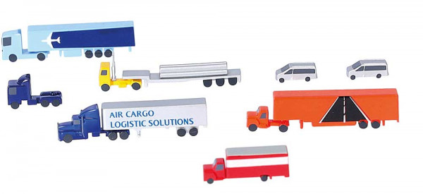 Herpa 520652-001 - Trucks and Vans Airport accessory set