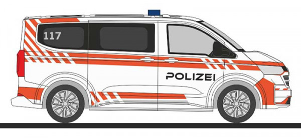 Rietze 52102 - Volkswagen Transporter T7 Polizei (CH)