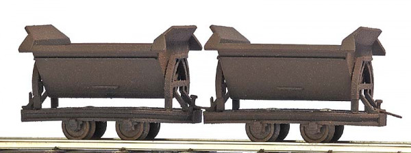 Busch 12215 - Set 2 verrostete Kipploren