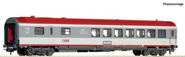 Roco 54165 - ÖBB Eurofima-Speisewagen 1:100 Ep.6, Upgrading-Design mit ÖBB-Wortmarke, 1:100