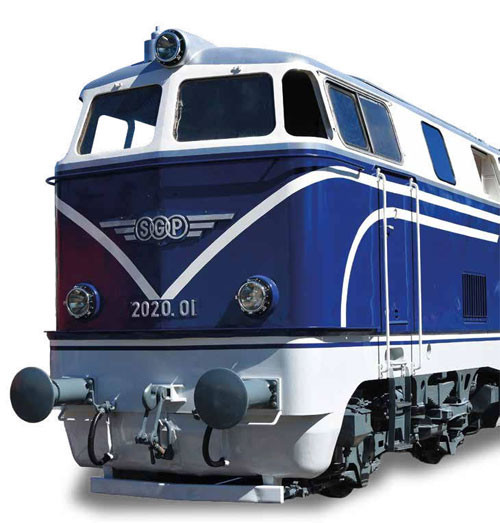 Jägerndorfer JC10230 - ÖBB Diesellok Reihe 2020.01 saphirblau/cremeweiss Ep.3, SGP-Emblem, AC-digita