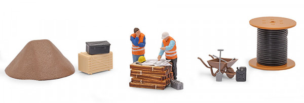 Busch 79876 - A-Set: Baubesprechung H0