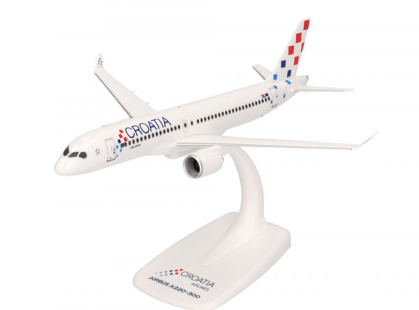 Herpa 614566 - Croatia Airlines Airbus A220-300