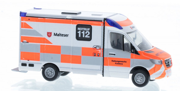 Rietze 76164 - Strobel RTW´18 Malteser Koblenz