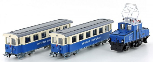Hobbytrain H43105S - Zugspitzbahn AEG Tal-Lok mit 2 Personenwagen Ep.5, mit DCC-Decoder + Sound