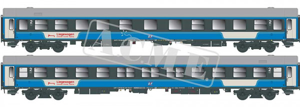 ACME 55394 - PRIV, Ep.6 Set mit 2 Liegewagen GfF PRIV
