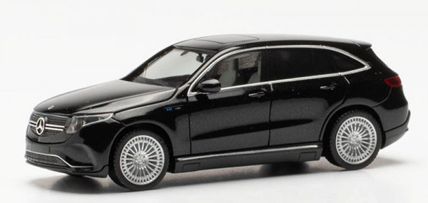 Herpa 430715-003 - Mercedes-EQ EQC AMG, obsidianschwarz metallic