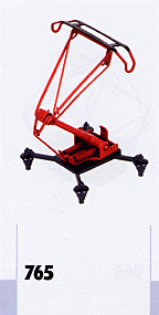 Sommerfeldt 765 - Einholmstromabnehmer DB rot