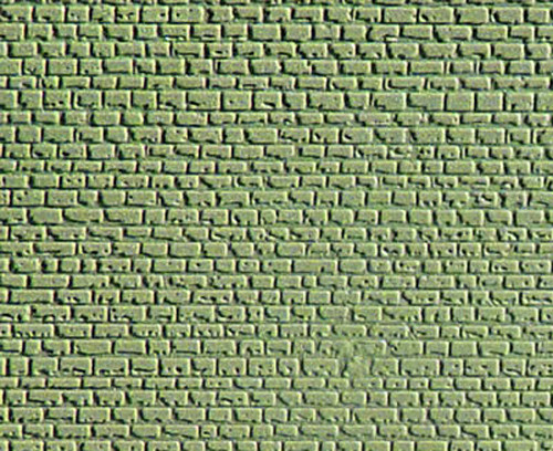 Kibri 37961 - Mauerplatte mit Abdecksteinen regelmäßig 20x12cm