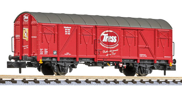 Liliput 265050 - Gedeckter Güterwagen, Gbs 245, "Tress", SAB, Ep.VI, gealtert