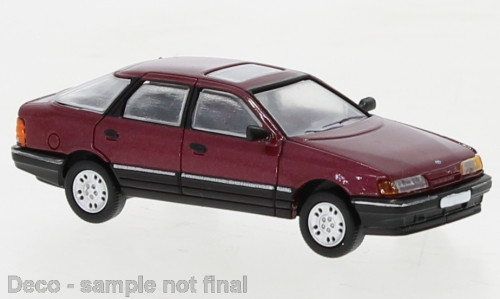 PCX870458 - Ford Scorpio metallic dunkelrot, 1985,