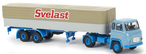 Brekina 85158 - Scania LB 76 PP-Sattelzug "Svelast"