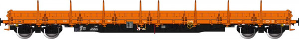 Albert Modell 390004 - DB AG Rungenwagen Res mit Niederbordwänden orange Ep.6, WASCO