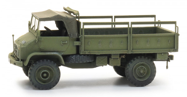 Artitec 6870780 - FR Unimog 404s bakwagen open groen