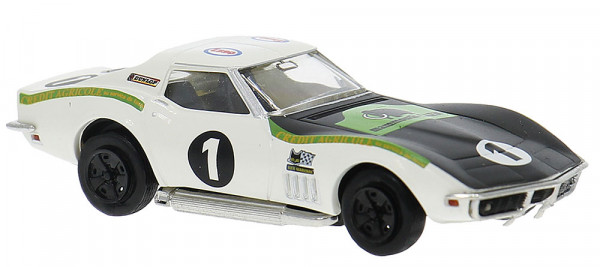 Brekina 19988 - Chevrolet Corvette C3, 1970, Ecurie Leopard, #1, 1:87