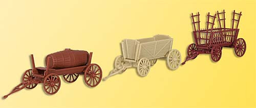 Kibri 15703 - Landwirtschaftliche Hänger ´Oldies´