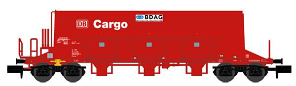 NME 202605 - DB AG Kies- und Schotterwagen Facns 133, verkehrsrot, DB BDAG, Ep. 6; 2.Betr.nr.