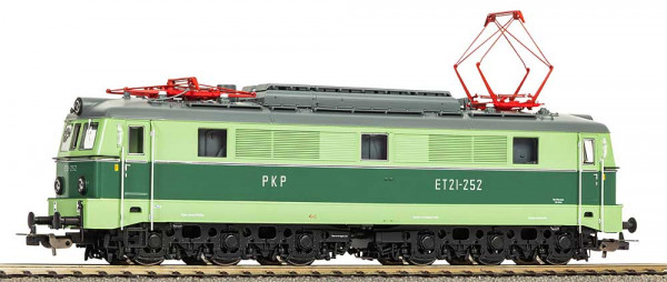 Piko 51619 - PKP Ellok Reihe ET21 grün/hellgrün Ep.3, DCC + Sound