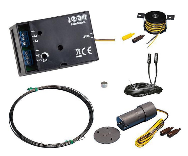 Faller 161905 - Set Car System Bushaltestelle inlk. Laser-Street