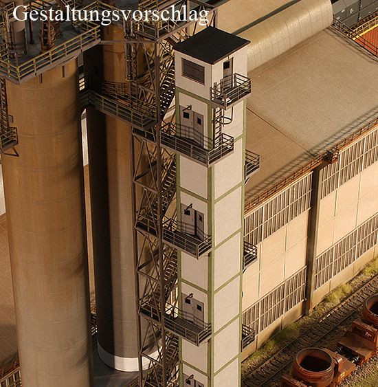 Joswood 17047 - Aufzug zum Treppenturm