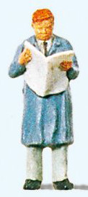 Preiser 28016 - Zeitungsleser