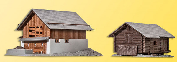 Kibri 36817 - Stall mit Stadel in Elm