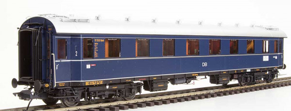 Lenz 41250-04 - DB FD-Zug Wagen Gr.29 2. Klasse AB4üe-28/52 stahlblau Ep.3