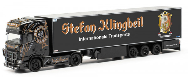 Herpa 317542 - Scania CS20 HD Kühlkoffer-Sattelzug "Stefan Klingbeil"